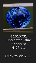 1015731 Untreated Blue Sapphire Mogok
