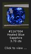 1167004 Heated Blue Sapphire Madagascar 1