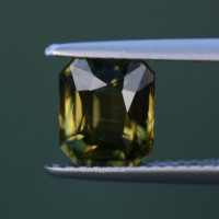 Heated Green Sapphire (Thailand)