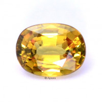 Unheated Orange Sapphire - 1066588