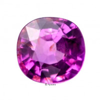 Unheated Pink / Purple Sapphire - 1096824