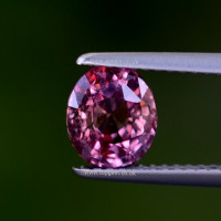 Untreated 'Plumb Red' Sapphire (Madagascar)