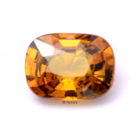 Unheated Orange Sapphire - 1146966