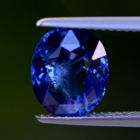 Heated Blue Sapphire (Madagascar)